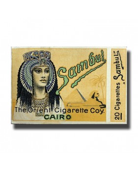 Sambul The Orient Cigarette Coy. Cairo  87 x 70 x 17mm (20 Cigarettes)