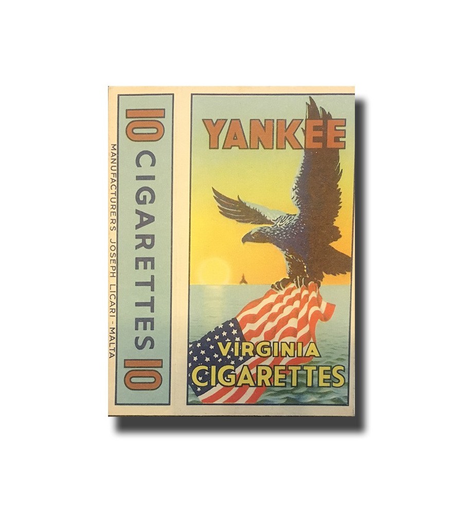 Yankee Joseph Licari, Malta Virginia Cigarettes 74 x 42 x 17 mm