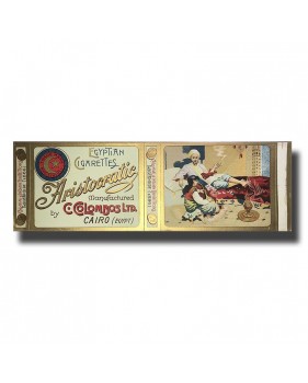 Aristocratic C. Colombos Ltd. Malta & Cairo Egyptian Cigarettes 100 x 78 x 17mm