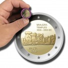2018 Malta Mnajdra Temple 2 Euro Coin