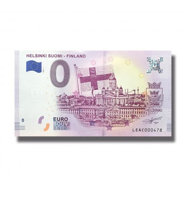 Finland 2018 Helsinki Suomi - Finland 0 Euro Banknote Uncirculated 004802