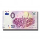 ESTONIA 2018 TALLINN 0 EURO BANKNOTE UNCIRCULATED