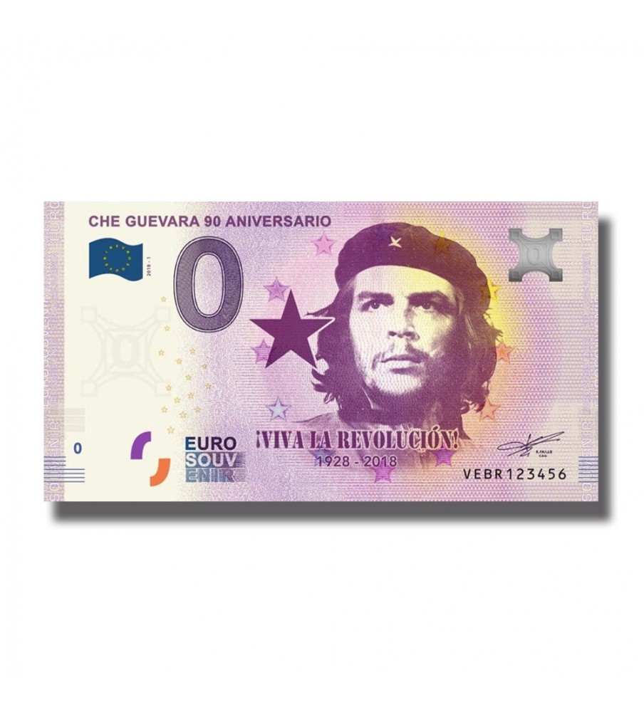 0 Euro Souvenir Banknote Che Guevara Spain VEBR 2018-1