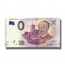 0 EURO SOUVENIR BANKNOTE WARTBURG CARL ALEXANDER 2018 BANKNOTE XEBH