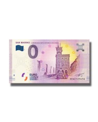 0 Euro Souvenir Banknote San Marino Piccola Republica SEAZ