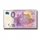 0 Euro Souvenir Banknote Gorgonzola Serbelloni Mausoleum Italy SEAT 2019-1