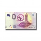 0 EURO SOUVENIR BANKNOTE PHARE DE LA VIEILLE RAZ DE SEIN 2017 FRANCE UEPL