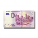 0 EURO SOUVENIR BANKNOTE SIGUENZA CIUDAD DEL DONCEL 2019 SPAIN VECD