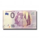 0 EURO SOUVENIR BANKNOTE POPE BENEDICT XVI 2019 GERMANY XEFJ