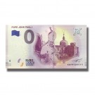 0 EURO SOUVENIR BANKNOTE POPE JOHN PAUL I 2019 GERMANY XEFP