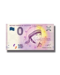 0 Euro Banknote Mother Teresa of Calcutta 005491 FEAA