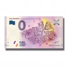 0 Euro Souvenir Banknote San Marino 2019-2 Italy SEAZ