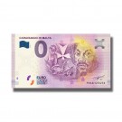 0 Euro Souvenir Banknote Caravaggio In Malta 2019