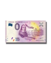 0 Euro Souvenir Banknote Curaçao Willemstad Unesco World Heritage 2019 PEAF