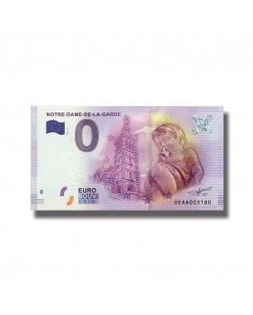 0 EURO SOUVENIR BANKNOTE NOTRE DAME DE LA GARDE FRANCE 2016-2 UEAA
