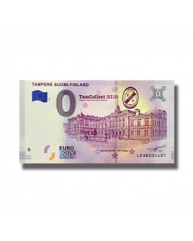 0 Euro Souvenir Banknote Suomi Finland Tampere LEAR