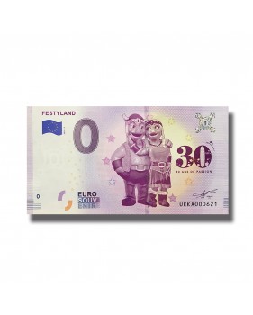0 Euro Souvenir Banknote Festyland France 2019-3 UEKA
