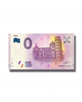 0 EURO SOUVENIR BANKNOTE PISA ITALY 2019-1 SEBM