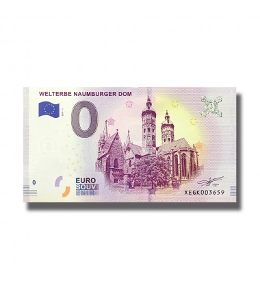 0 EuroSouvenir Banknote Welterbe Naumburger Dom Germany 2019-1 XEGK