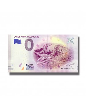 0 EuroSouvenir Banknote Lange Anna Helgoland Germany 2019-1 XEGL