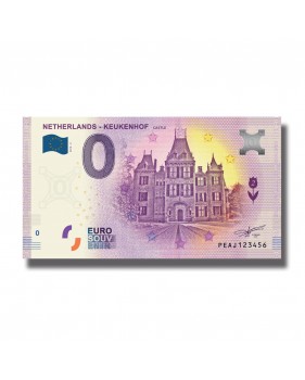 0 Euro Souvenir Banknote Keukenhof 2019 -2 PEAJ