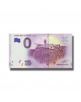 0 EURO SOUVENIR BANKNOTE CABO SAO VINCENTE 2019-1 MEBQ