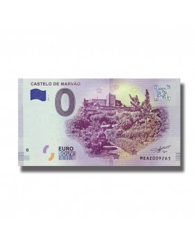 0 EURO SOUVENIR BANKNOTE CASTELO DE MARVAO 2018-1 MWAZ