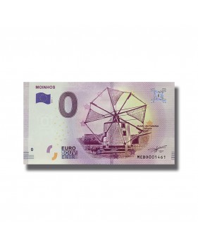 0 EURO SOUVENIR BANKNOTE MOINHOS 2018-1 MEBD