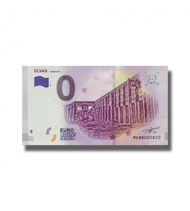 0 EURO SOUVENIR BANKNOTE ELVAS 2019-1 MEBR