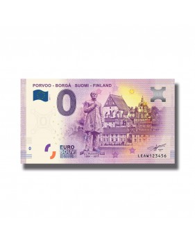 0 EURO BANKNOTE PORVOO - BORGA FINLAND LEAV 2019-1