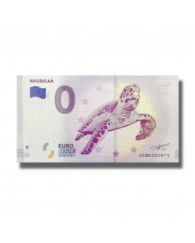 0 EURO SOUVENIR BANKOTE NAUSICAA FRANCE 2019-4 UEBK