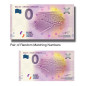 0 Euro Souvenir Banknote Thematic Mgarr Harbour & Grand Harbour Matching Numbers Malta FEAH FEAJ 2019-1