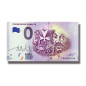 0 EURO SOUVENIR BANKNOTE CARAVAGGIO IN MALTA SIGNED BY ARTIST ALEXIA COPPINI