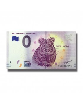 0 EURO BANKNOTE NATUROPARC HUNAWIHR ALSACE UECX 2019-3