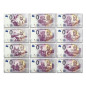 0 Euro Souvenir Banknote Thematic 150th Mahatma Gandhi Anniversary Matching Numbers Set of 12 India AEAA 2019 0 Euro Souvenir Banknote Thematic 150th Mahatma Gandhi Anniversary Matching Numbers Set of 12 India AEAA 2019