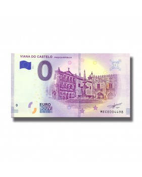 0 EURO SOUVENIR BANKNOTE VIANA DO CASTELO PRACA DA REPUBLICA PORTUGAL MECE 2019-1