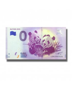 0 EURO SOUVENIR BANKNOTE AHTARI ZOO FINLAND 2018-1