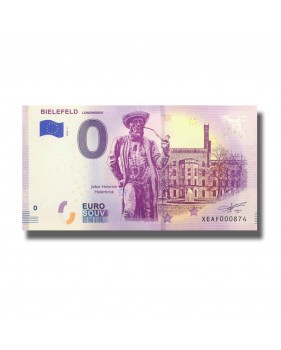 0 EURO BANKNOTE SOUVENIR BIELEFELD LENEWEBER GERMANY XEAF 2019-3