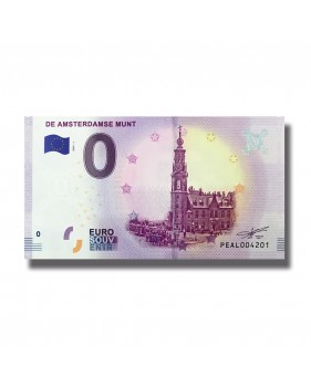 0 EURO BANKNOTE DE AMSTERDAMSE MUNT NETHERLANDS PEAL 2019-1