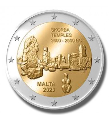 2020 MALTA TA SKORBA 2 EURO COIN