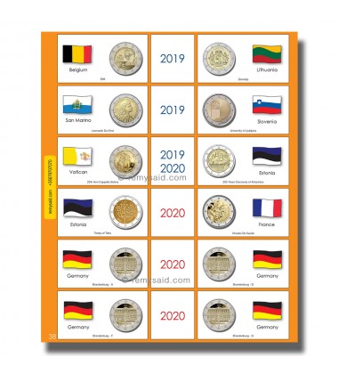 2004 €2 Euro Commemorative Coins