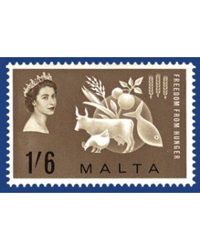 MALTA STAMPS FREEDOM FROM HUNGER CAMPAIGN