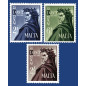 1965 Jul 07 MALTA STAMPS 7TH CENTENARY OF THE BIRTH OF DANTE ALIGHIERI