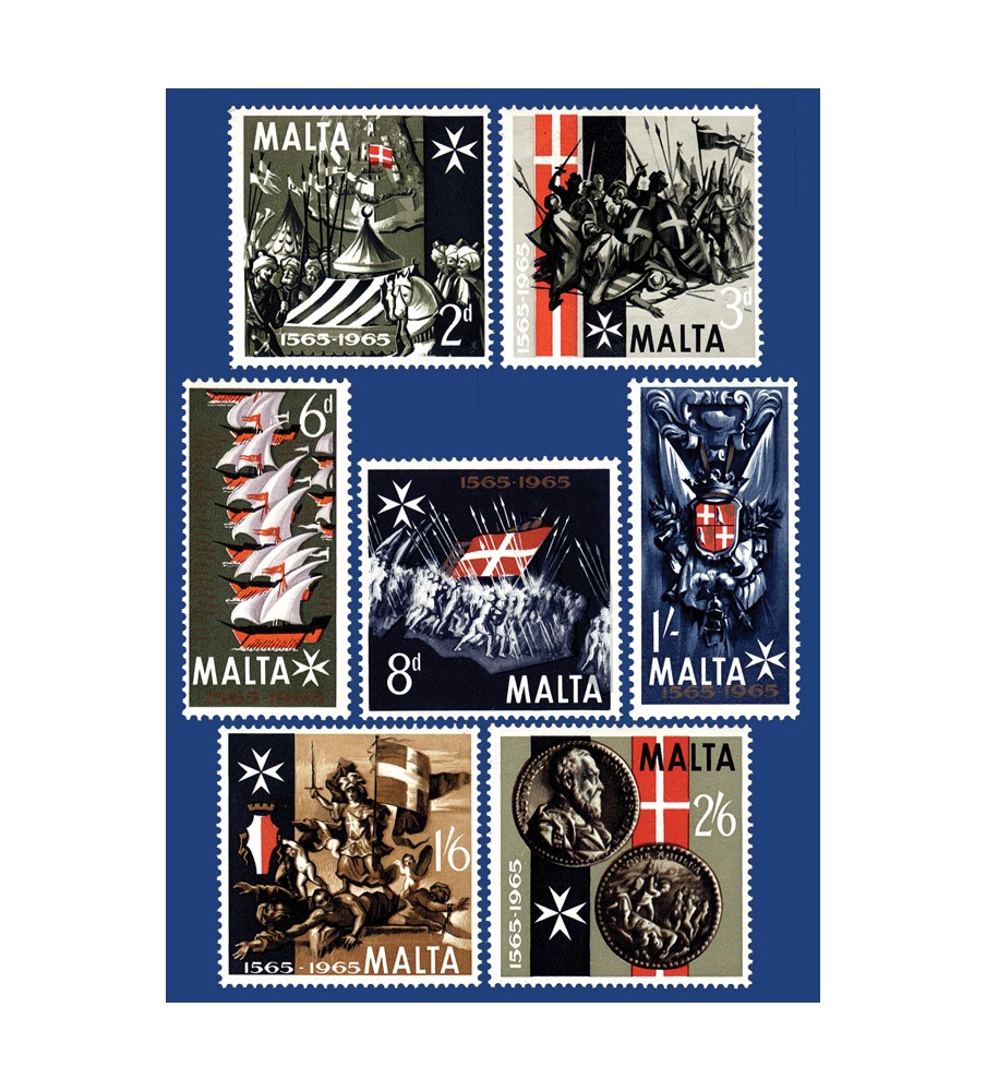1965 Sep 01 MALTA STAMPS IVTH CENTENARY OF THE GREAT SIEGE