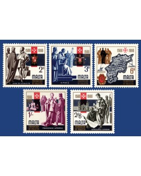 MALTA STAMPS 4TH CENTENARY OF THE FOUNDATION OF VALLETTA