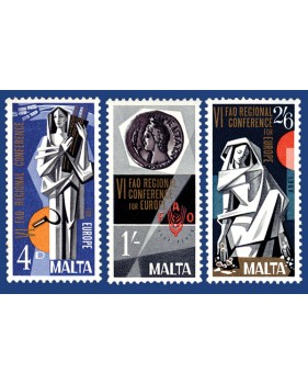 MALTA STAMPS 6TH FAO REGIONAL CONGRESS FOR EUROPE