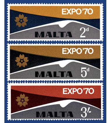MALTA STAMPS EXPO 1970