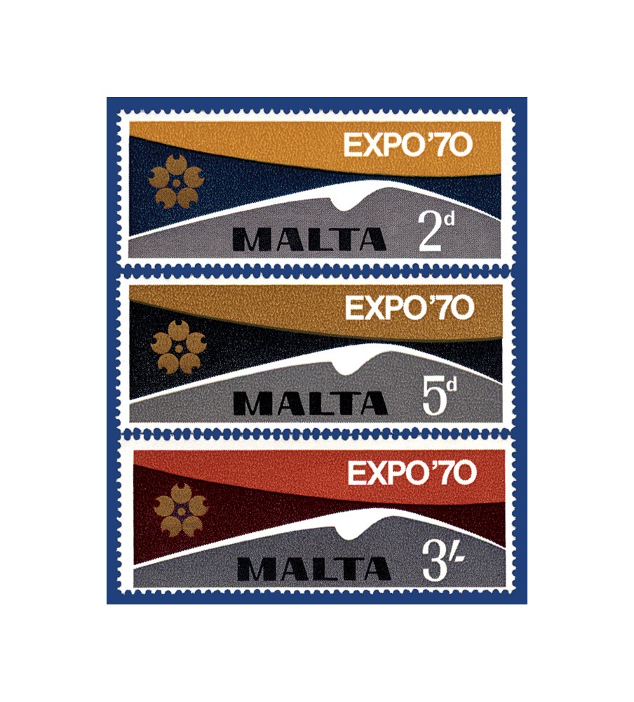 1970 May 29 MALTA STAMPS EXPO 1970