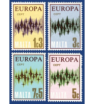 MALTA STAMPS EUROPA 1972