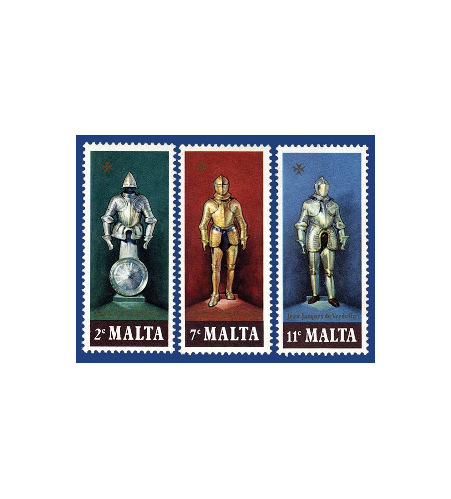 1977 Jan 20 MALTA STAMPS SUITS OF ARMOUR